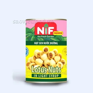 Hạt sen nước đường Nif lon 560g