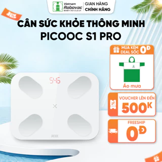 Cân sức khỏe điện tử thông minh PICOOC S1 Pro-Đo 13 chỉ số cơ thể- Phiên bản quốc tế - Hàng Chính Hãng