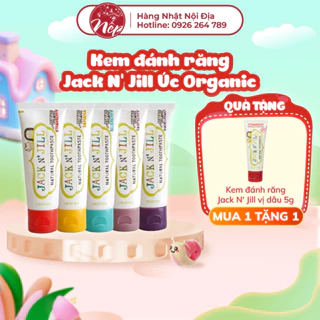 Kem đánh răng cho bé hữu cơ Jack N’ Jill 50gr hàng Úc - Nếp shop