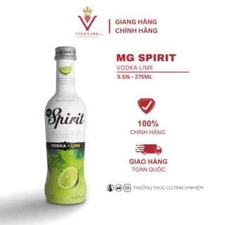 Rượu Trái Cây MG Spirit Vodka Lime 5.5% 275ML