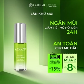 Lăn Khử Mùi Cho Bà Bầu Lagumi 30ml Ngăn Mùi Giảm Thâm Nách Khô Thoáng Đến 24h An Toàn