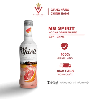 Rượu Trái Cây MG Spirit Vodka Grapefruit 5.5% 275ML