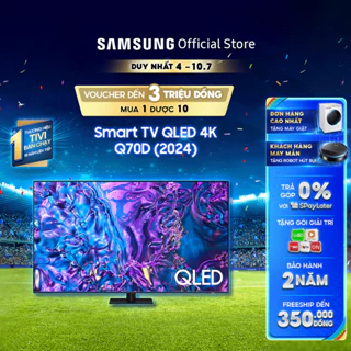 Smart Tivi Samsung QLED Q70DAKXXV - Miễn phí lắp đặt