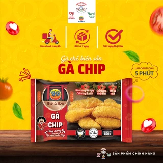 Gà Chip Gà Rán Tẩm Bột Được Làm Từ Thịt Gà Phi Lê 99Poultry Gói 500g