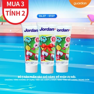 Kem Đánh Răng Trẻ Em Hương Nho Từ 6 Đến 12 Tuổi Jordan 75Gr