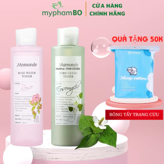 Nước Hoa Hồng Toner Mamonde Diếp Cá Làm Sạch Dầu Nhờn Và Ngăn Ngừa Mụn 250ml