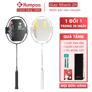 Vợt cầu lông Kumpoo K520 pro chính hãng sợi carbon 4U căng sẵn công thủ toàn diện cho mọi người chơi