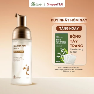 Sữa Rửa Mặt Tạo Bọt Sâm 1700 Làm Sạch Da Thoáng Lỗ Chân Lông Cỏ Mềm 150ml