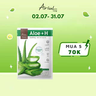 [MUA 5 GIẢM 50%] [HSD Trước 03/2025] Mặt nạ ARIUL 7 Days Lô Hội ALOE + Hyaluronic Acid 23ml