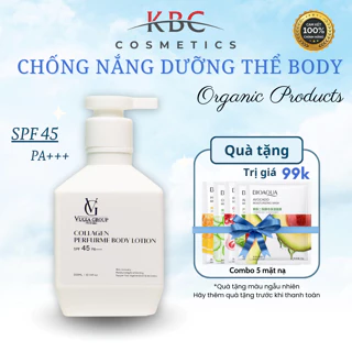 Kem Dưỡng Thể, Kem Body Tinh Chất Collagen SPF 45+ VUGIA Group 330ml✨