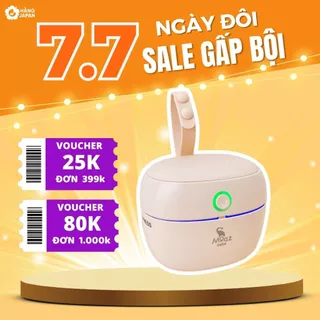 Máy tiệt trùng ti giả UVC Moazbebe MB045, máy tiệt trùng mini cầm tay - BH 12 tháng chính hãng