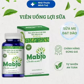 Viên Uống Lợi Sữa Mabio Chính Hãng Dành Cho Các Mẹ Sau Sinh