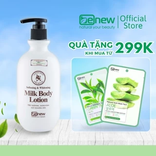 Sữa Dưỡng Thể Trắng Da Ban Đêm Cấp Ẩm Chuyên Sâu Benew Whitening Body Lotion 450ml