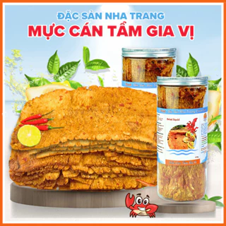 Mực Cán Tẩm Gia Vị [NGUYÊN MIẾNG LOẠI 1] Đặc Sản Nha Trang Chính Gốc 79Food - 100G/250G/500G