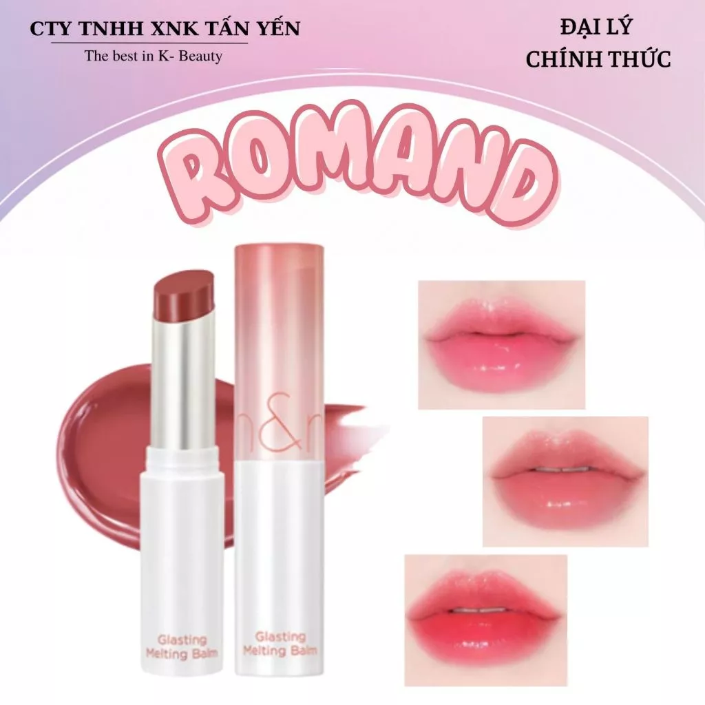Son Dưỡng Môi Romand Glasting Melting Balm 3.5g