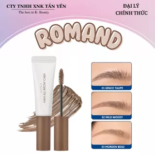 Mascara Chuốt Chân Mày Romand Han All Brow Cara 9g