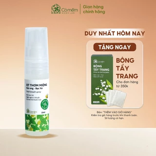 Xịt Thơm Miệng Vị Bạc Hà Cho Hơi Thở Thơm Mát Cỏ Mềm 10ml