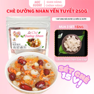 Set chè dưỡng nhan 15 vị nấu được 2,5 đến 3 lít nước (~250g) - Mộc Hương Quán