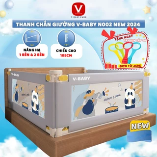 Thanh Chắn Giường V-Baby 2024 Nâng Hạ 1 & 2 Bên N1, N1S & N002 - 1 THANH 1 MẶT