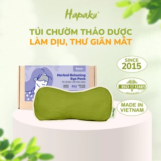 Túi Chườm Mắt Thảo Dược Hapaku - 100% Tự Nhiên, Giảm Nhức Mỏi Mắt, Làm Nóng Bằng Lò Vi Sóng