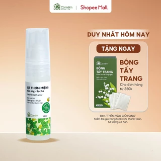 Xịt Thơm Miệng Vị Bạc Hà Cho Hơi Thở Thơm Mát Cỏ Mềm 10ml