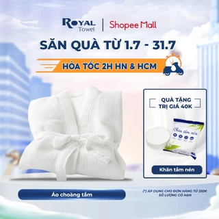 Áo Choàng Tắm Khách Sạn Cao Cấp Royal Towel 100% Cotton