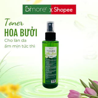 Toner hoa bưởi Bimore cấp ẩm dưỡng da se khít lỗ chân lông