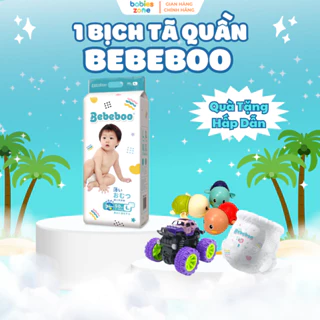 [1 Bịch + Quà] Tã Quần Bebeboo Nhật Bản đủ size, Thấm Hút Nhanh, Khô Thoáng, Chống Tràn