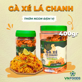 Khô Gà Lá Chanh Giòn Ngon Đậm Vị - Đồ Ăn Vặt Ngon VN-FOODS | Dạng Hũ