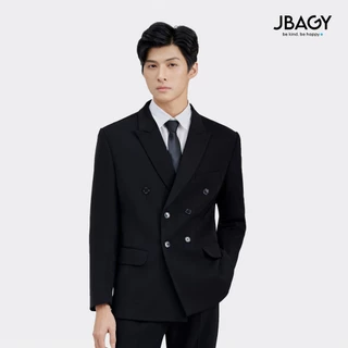 Áo Blazer Nam 6 Nút có Đệm Vai Thương Hiệu JBAGY - 4 lớp chất lượng cao - JK0104