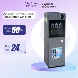 Cây nước nóng lạnh Nhật Bản WD11ES Fujihome nhập khẩu, bình âm tủ máy lọc nước nóng lạnh mini chính hãng