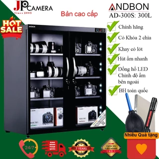 Tủ chống ẩm 300 lít Andbon AD-300S-(New model 2022)