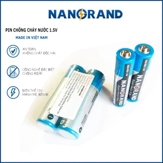 Pin Tiểu Pin Đũa NANORAND 1.5v AAA và 1,5V AA Chống chảy nước thời gian sử dụng siêu bền [Giá theo số lượng]