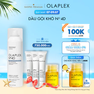 Dầu gội khô Olaplex No.4D Clean Volume Detox Dry Shampoo 178g (phiên bản cũ 250ml)