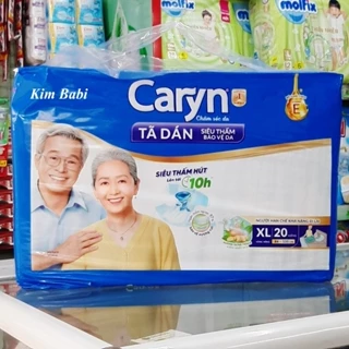 Tã dán Caryn size L20/XL 20 miếng (Vòng hông từ 68-135cm)