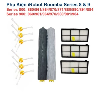 Chổi cạnh quét bụi irobot Roomba mẫu 3 cánh Hàng xịn CHÍNH HÃNG 960 961 980 860 870 880 i3 i7 e5 500 600 760 770 780