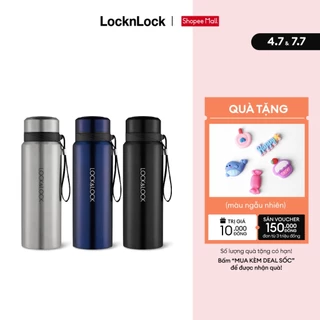 Bình Giữ Nhiệt Thép Không Gỉ có dây treo Lock&Lock Vacuum Bottle (800ml) LHC6180