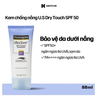 [DEAL ĐỘC QUYỀN KOL] Kem chống nắng Neutrogena U.S Dry Touch SPF 50 88ml - 101016744