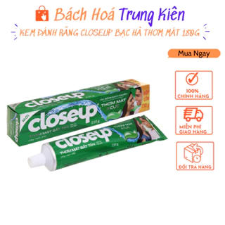 Kem đánh răng Closeup bạc hà