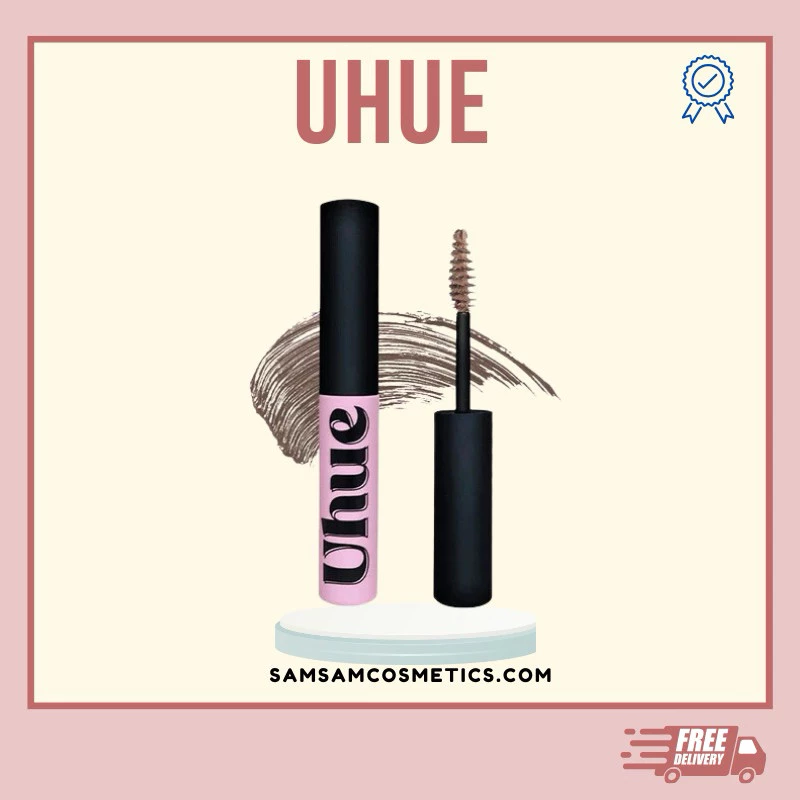 (HOẢ TỐC) 🎀 Mascara chải lông mày UHUE tone màu tự nhiên, lâu trôi, chống nước 🎀