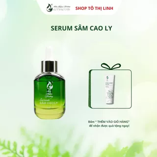 Serum Sâm Cao Ly Cấp Ẩm, Dưỡng Trắng, Phục Hồi Da Chai 30ml | Mộc Thiên Hương