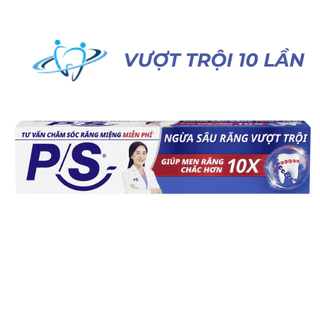 Kem đánh răng P/S Ngừa Sâu Răng Vượt Trội Chắc Men Răng Hơn Gấp 10X - Tuýp 100g