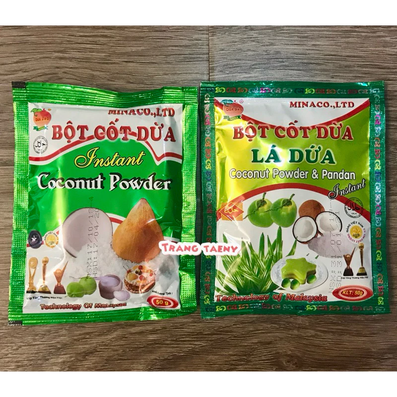 Bột cốt dừa Mina 50g