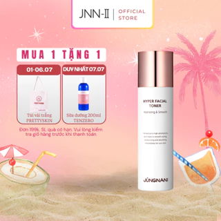 Nước hoa hồng JUNGNANI Hyper Facial Toner dưỡng ẩm trắng da cho da dầu mụn, da khô và da nhạy cảm 120ML | jnn2.vn