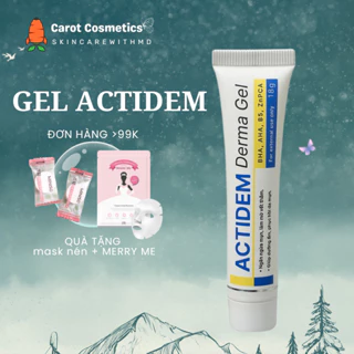 Gel Actidem giảm mụn, mờ thâm, dưỡng ẩm, phục hồi da 18g