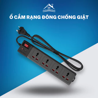 [Lỗi Đổi Mới] Ổ Cắm Rạng Đông Chống Giật - Tự Động Ngắt Khi Quá Tải, Độ Bền Cao, Công Suất 2500W