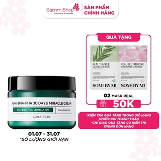 Some By Mi Kem dưỡng AHA-BHA-PHA 30 Days Miracle Cream 60g