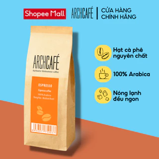 Espresso hoàn hảo (nhãn cam) - Cà phê hạt rang xay Archcafé (500g/túi)