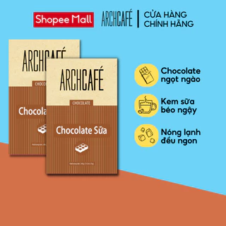 Combo 2 hộp Chocolate Sữa - Choco Sữa hoà tan Archcafé (Sô cô la) (hộp 12 gói x 20g)