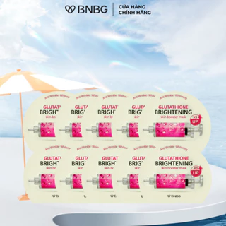 Combo 10 Mặt Nạ Truyền Trắng BNBG Glutathione Brightening SkinBooster Mask 30mlx10